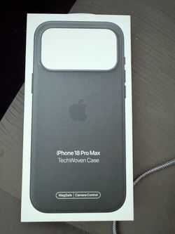 iphone 18 pro max tech woven case