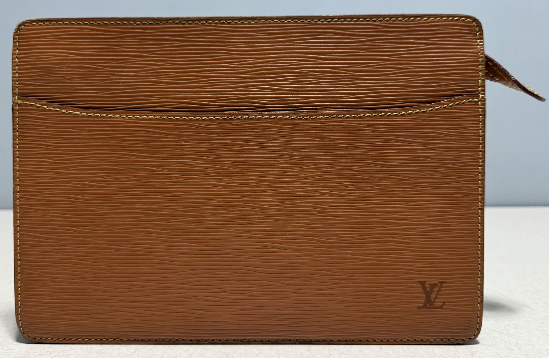 Louis Vuitton Epi Leather Pochette Homme Clutch Bag