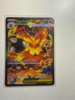 Pokemon Mega emboar ex sir 273/217 nm