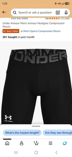 Under Armour Men's Armour Heatgear Compression Shorts