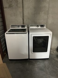 Samsung 5.2 cu. ft. Large Capacity Smart Top Load Washer in White with Impeller and Super Speed Wash