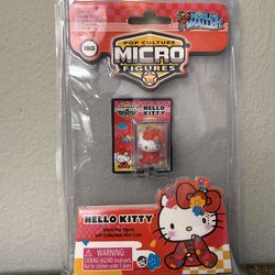 World's Smallest Hello Kitty Pop Culture Micro Figure - Pink Cosplay Collectible