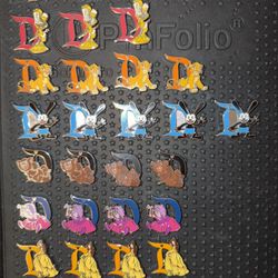 Disneyland D & Chaser Pins