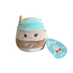 Squishmallows Hautely Coffee Plush Brunch Mystery Squad Jazwares 5in NO SCENT