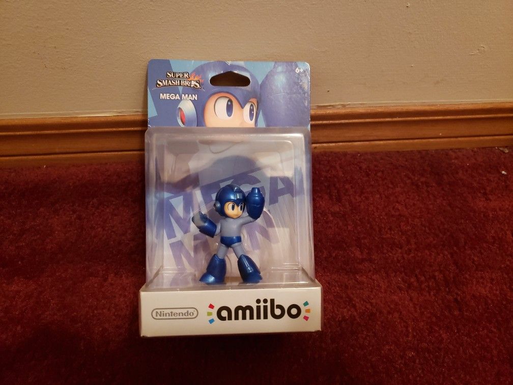Mega Man Smash Bros Amiibo
