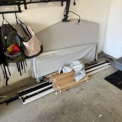 Upholstered Ikea Full-size Bed Frame