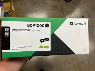 Lexmark 501F1000 black toner