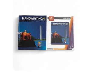 BJU PRESS HOMESCHOOL HANDWRITING 4