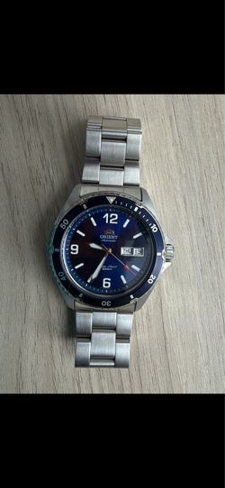 Orient mako II blue dial