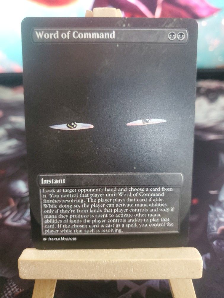 Magic The Gathering Custom Proxy Word Of Command