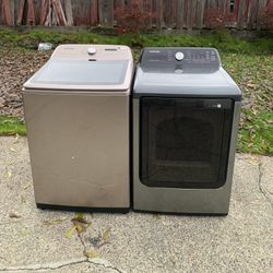 Samsung Washer And Dryer. 