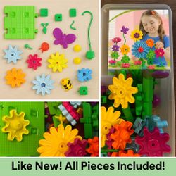 Learning Resources Build & Bloom Gear Set – Excellent Condition 
