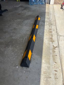 Garage rubber curb. Never used