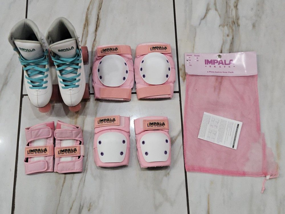 Like New Impala Skates Women's Us Size 8.