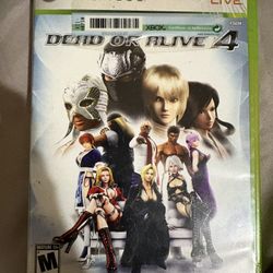 XBOX 360 DEAD OR ALIVE 4 VIDEO GAME 