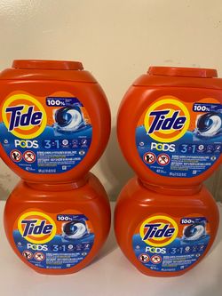 Tide pods ( 42 pods) detergent