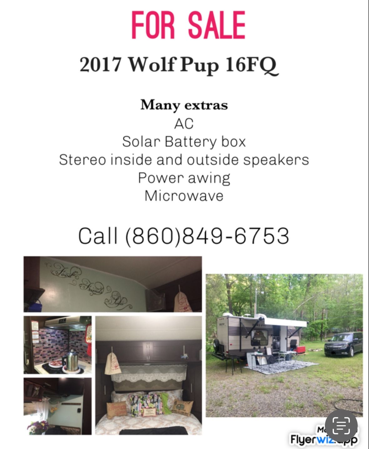 2017 Cherokee Wolf Pup 16FQ