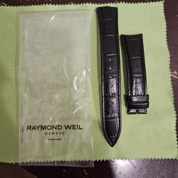 Raymond Weil 20mm Original Crocadile Leather Watch Band