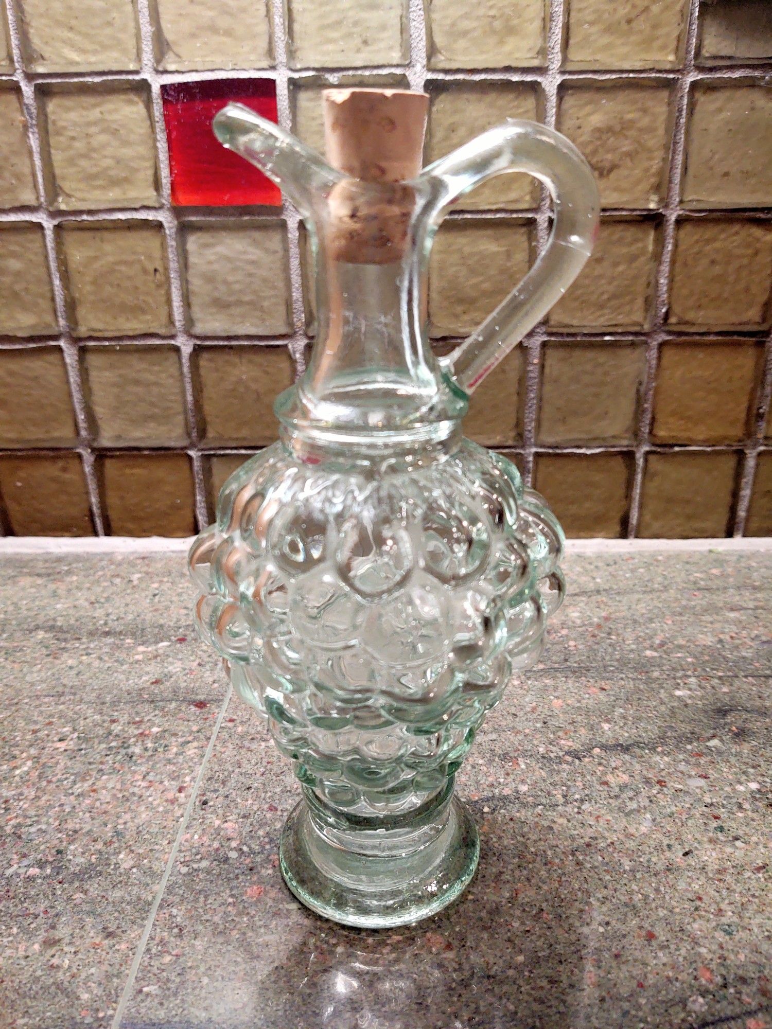 Vintage Glass Cruet