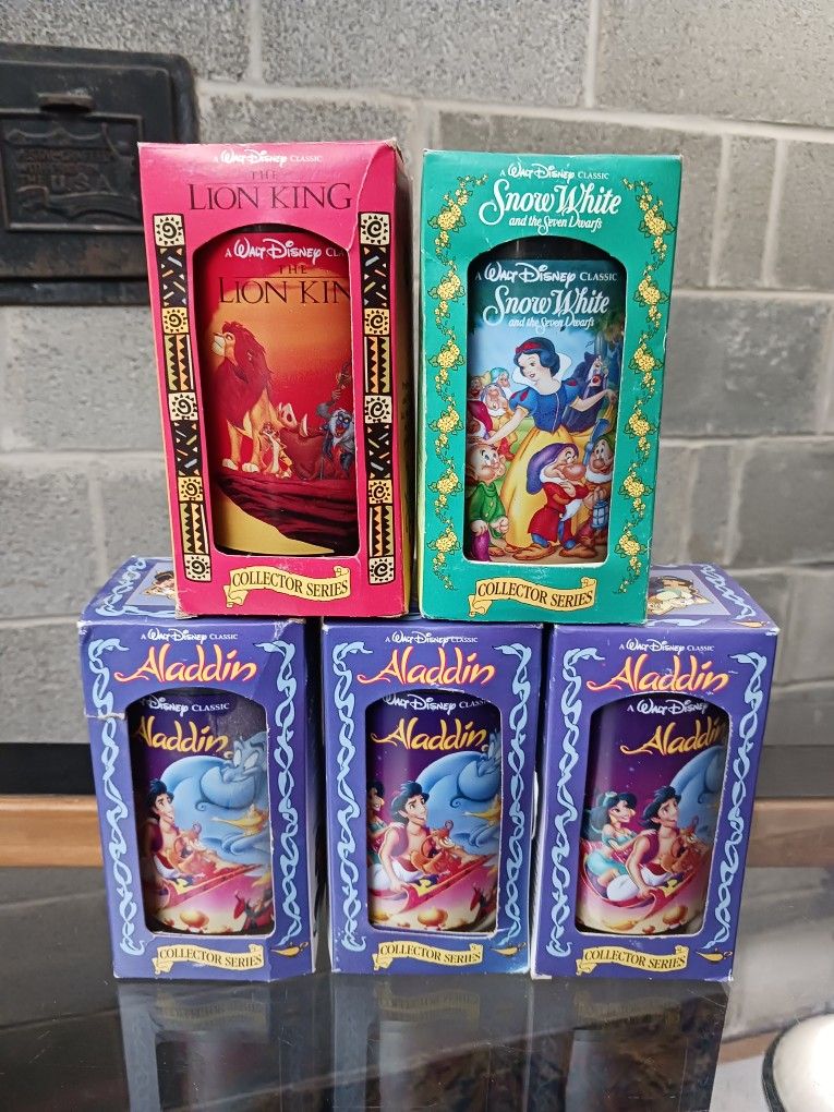 Walk Disney Collector Series Cups