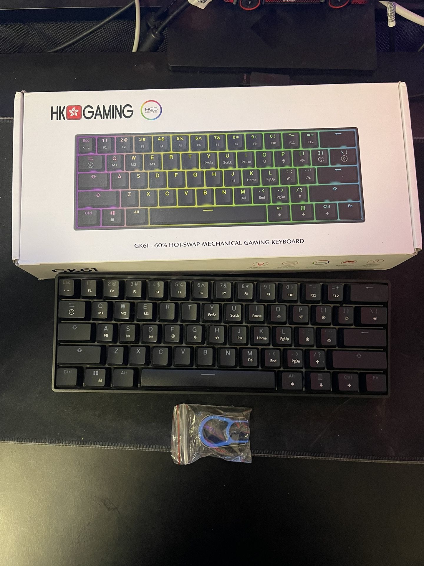 HK GAMING GK61 Gaming Keyboard 