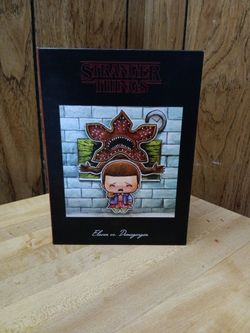 Stranger Things Eleven vs. Demogorgon Art Print
