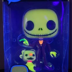 10" Blacklight Jack Skellington #809 Funko Pop: The Nightmare Before Christmas