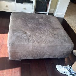 Square Leather ottoman/ Coffee Table