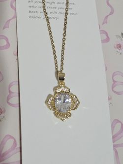 Gold Flower Necklace