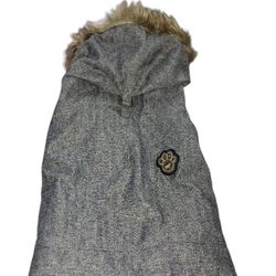 Canada Pooch Alaskan Army Parka Gray Size 26 Dog Coat Jacket