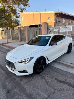 Infiniti q60 red sport 400