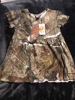 3T girls camo dress (realtree)