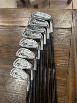 Giant golf iron set