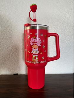 Strawberry shortcake stainless steel Stanley cup