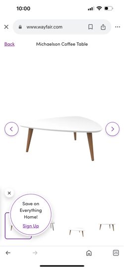White Coffee Table
