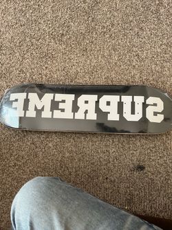 $120 obo Supreme reverse logo skateboard deck