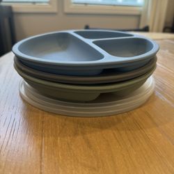 Wee sprout Toddler suction Plates With Kids 