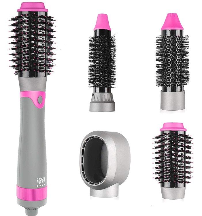 Yorraka 4 in 1 Interchangeable Hair Dryer Brush Volumizer Styler