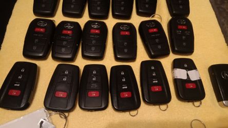 Car key fobs/llaves con control para carros/Toyota/Nissan sentra/Honda