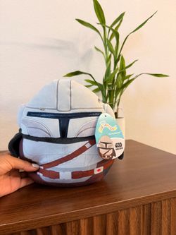 Squishmallows Star Wars The Mandalorian Plush