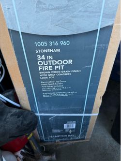 Hampton Bay firepit