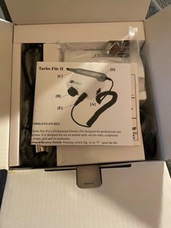 Electric professional nail drill — brand new