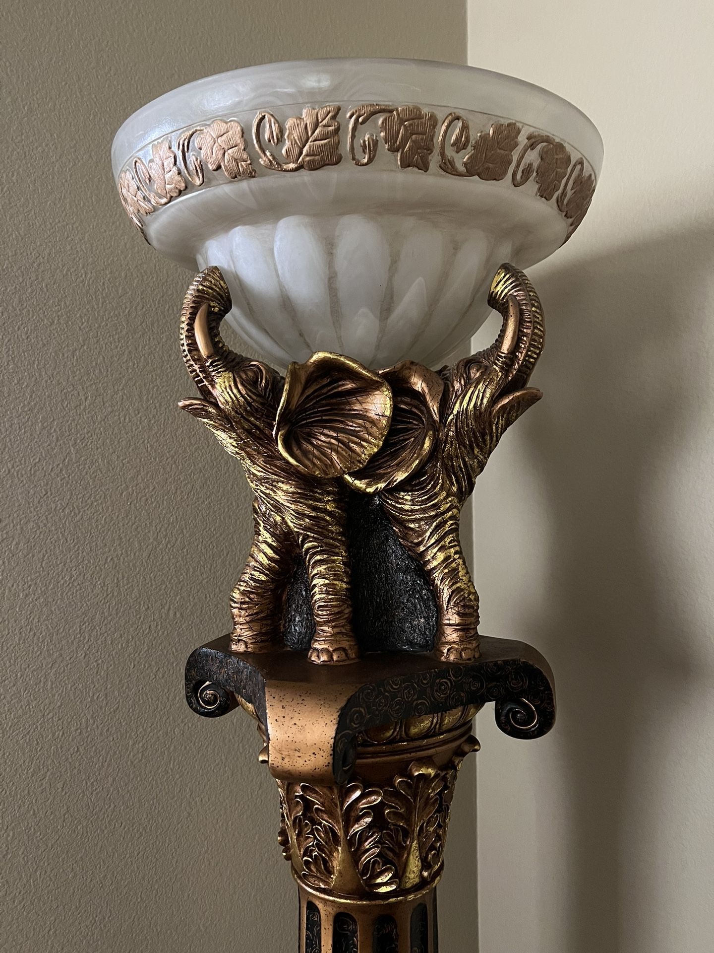 Antique Gold Floor Lamps
