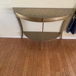 Gold Hallway, Table Or Wall Table Or Behind A Couch. 