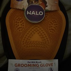 Halo Pet Mitt Brush Grooming Glove