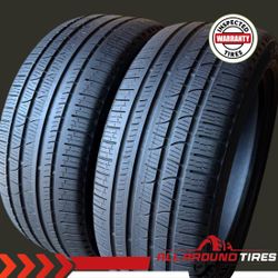🔥 2– 285/45R20 — PIRELLI SCORPION VERDE A/S RUN-FLAT — LIKE NEW! 🔥