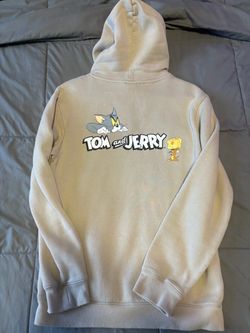 Tom and Jerry Graphic Pullover Hoodie