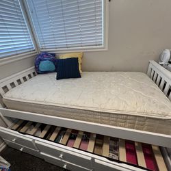 Twin Trundle, Dresser, Shelf