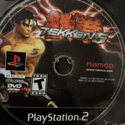 PS2 Game Tekken 5 
