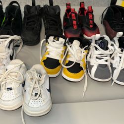 Nike, Jordan & Vans Baby Shoes